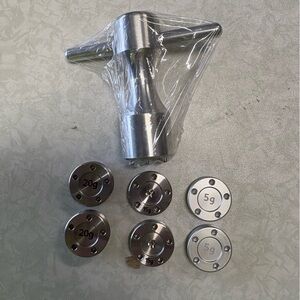 Silver Metal Weight Set